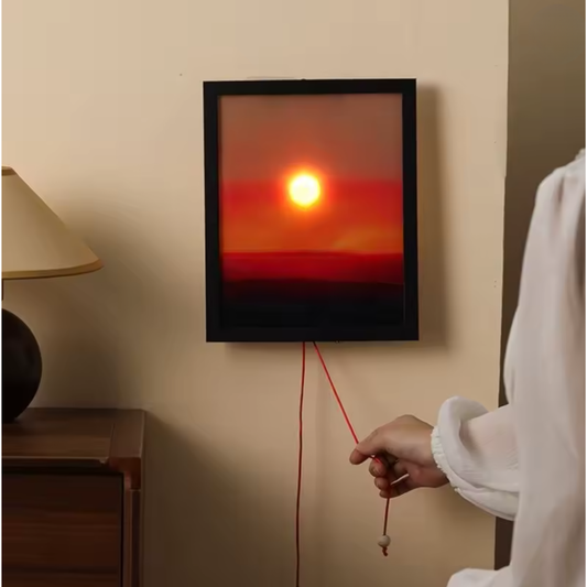 Tableau de Coucher de Soleil Lumineux