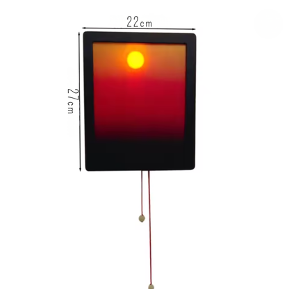 Tableau de Coucher de Soleil Lumineux