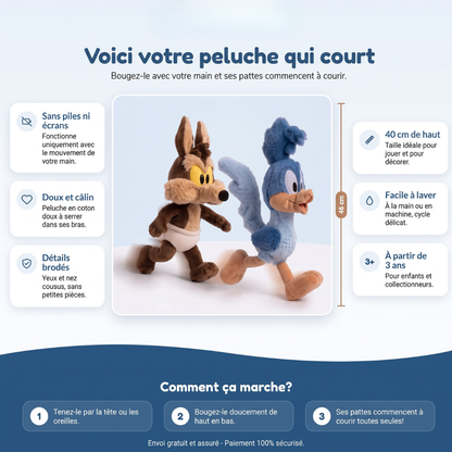 Les peluches qui courent les plus virales